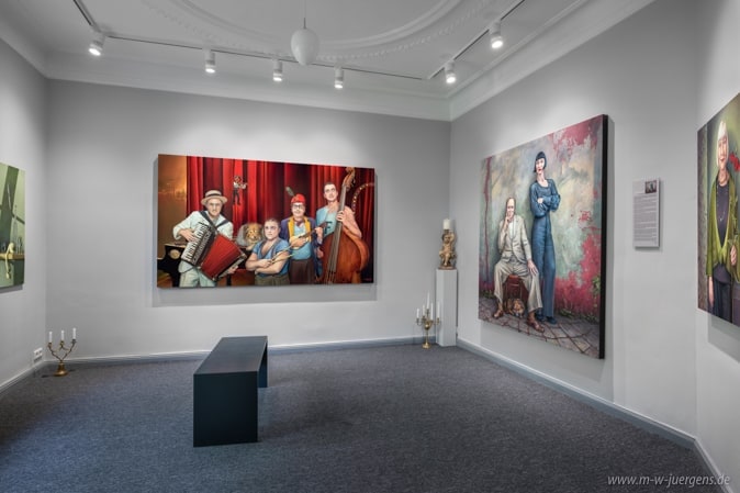 Wismar Museen, Galerien, Ausstellungen, Kunst Kultur, Maler, Künstler, Realistische Malerei heute, Manfred W. Jürgens