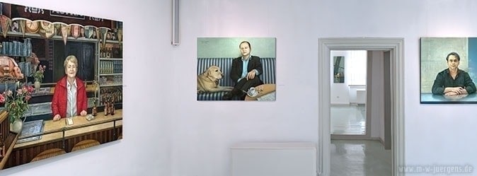 Manfred W. Jürgens, Maler Künstler Kunst, Wismar Ausstellungen