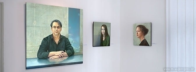 Manfred W. Jürgens, Maler Künstler Kunst, Wismar Ausstellungen