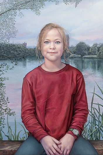 Ella Naab, Manfred W. Jürgens Wismar, Bildnis Portrait, Kinderbildnis