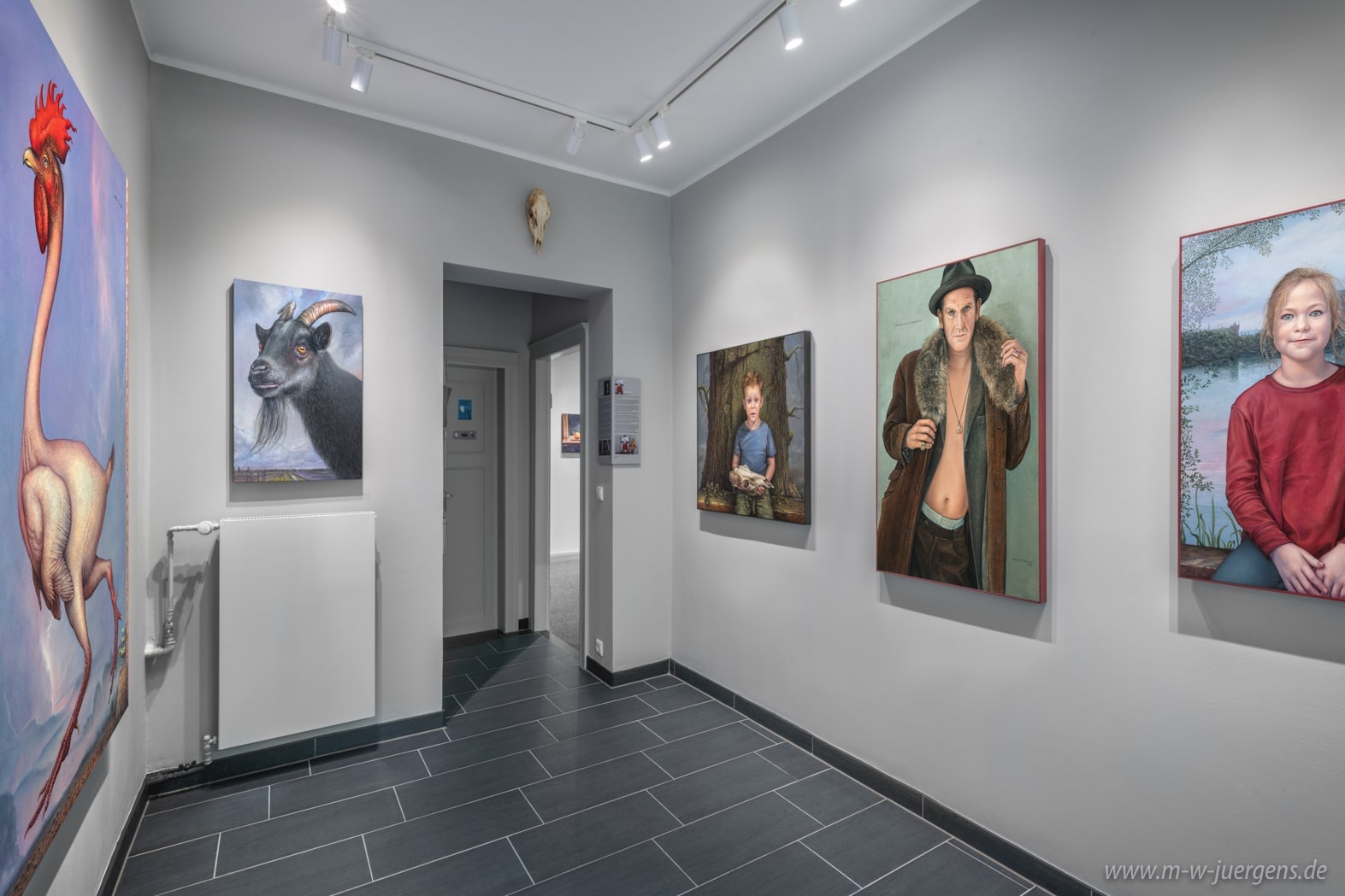 Wismar Museen Galerien, Ausstellungen Kunst Kultur, Realistische Malerei Manfred W. Jürgens, Maler Künstler