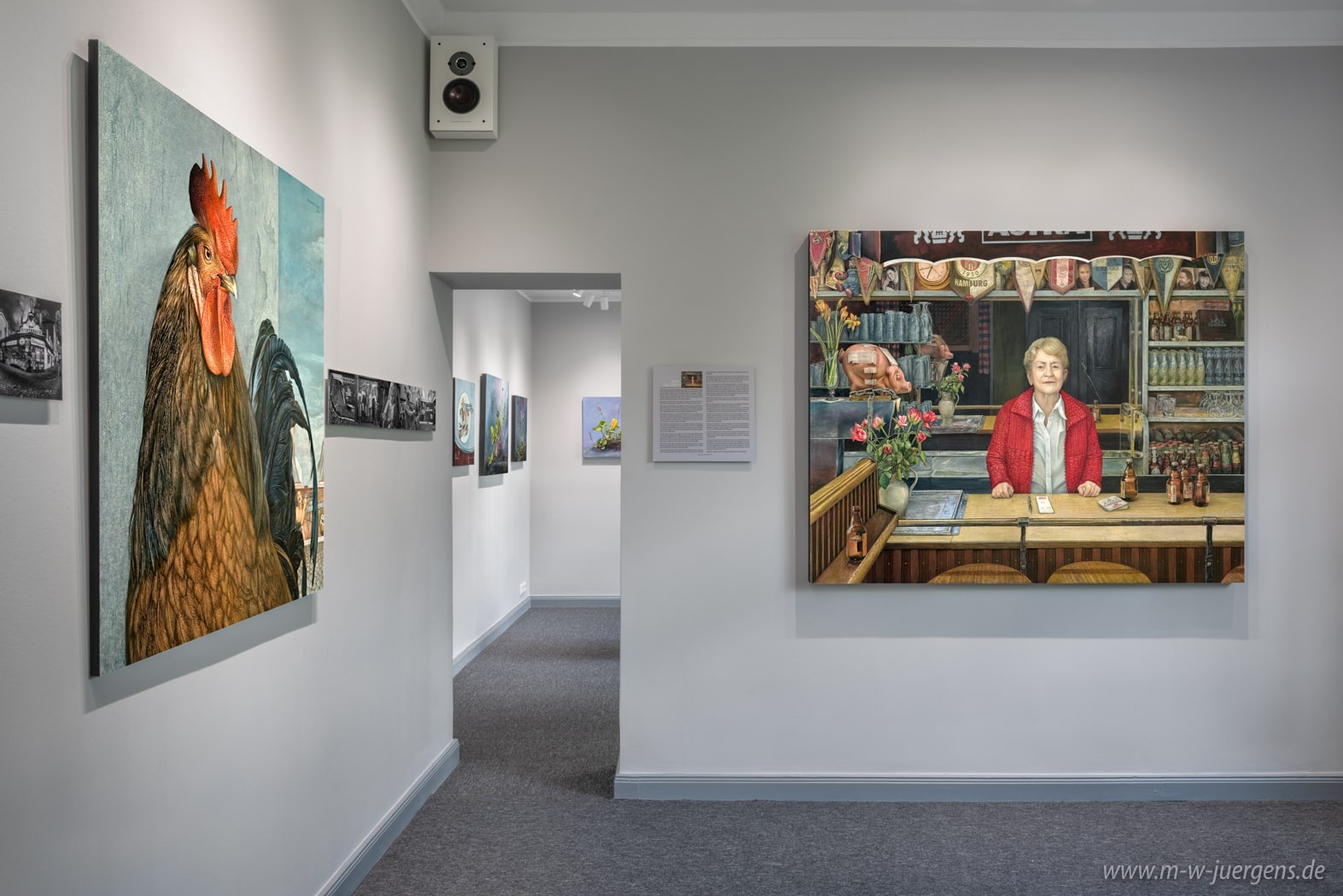 Wismar Museen Galerien, Ausstellungen Kunst Kultur, Realistische Malerei Manfred W. Jürgens, Maler Künstler
