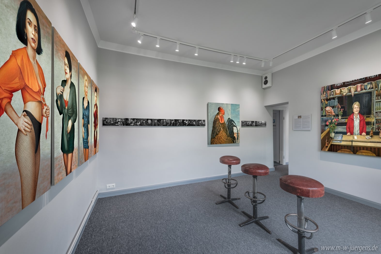 Wismar Museen Galerien, Ausstellungen Kunst Kultur, Realistische Malerei Manfred W. Jürgens, Maler Künstler