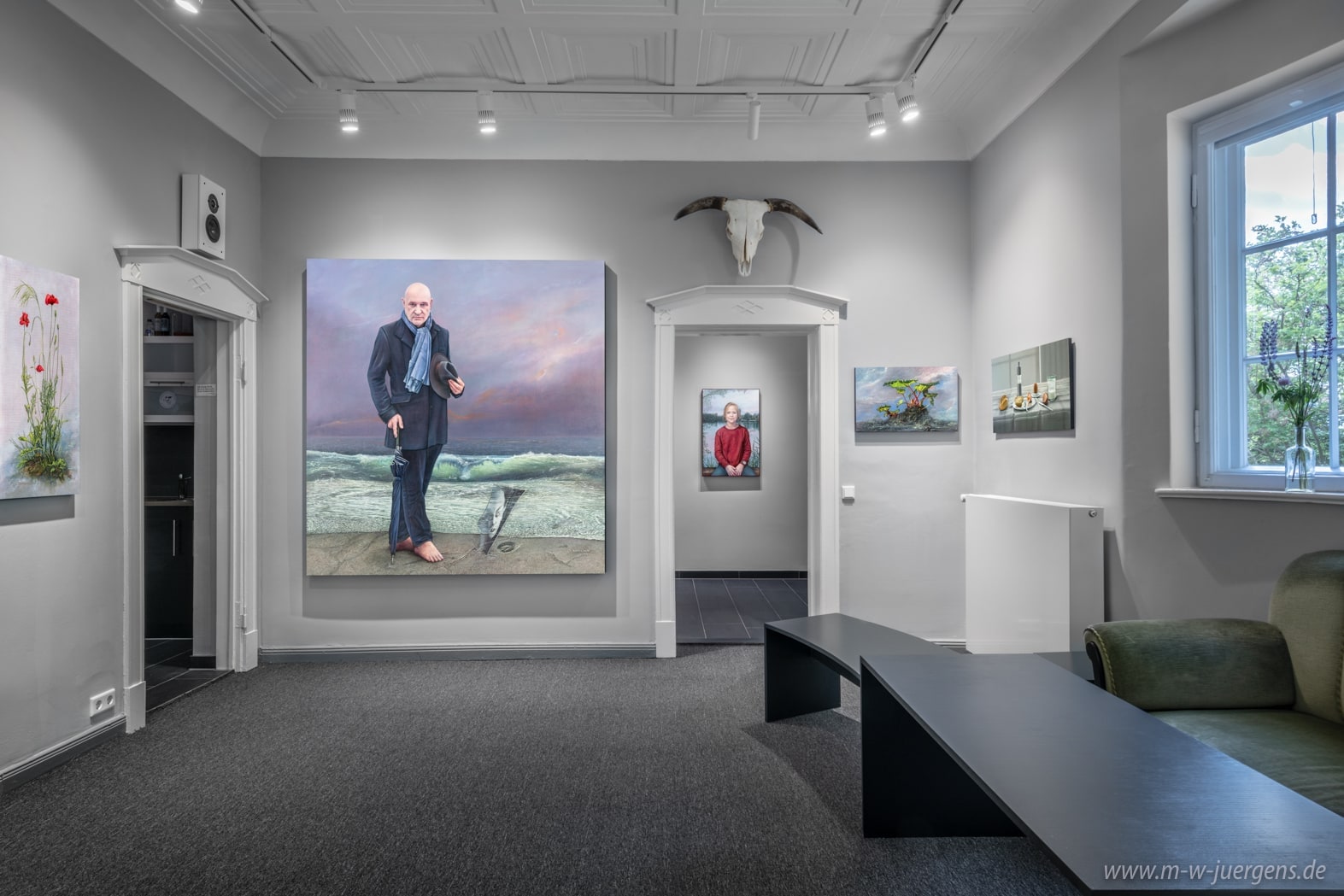 Wismar Museen Galerien, Ausstellungen Kunst Kultur, Realistische Malerei Manfred W. Jürgens, Maler Künstler