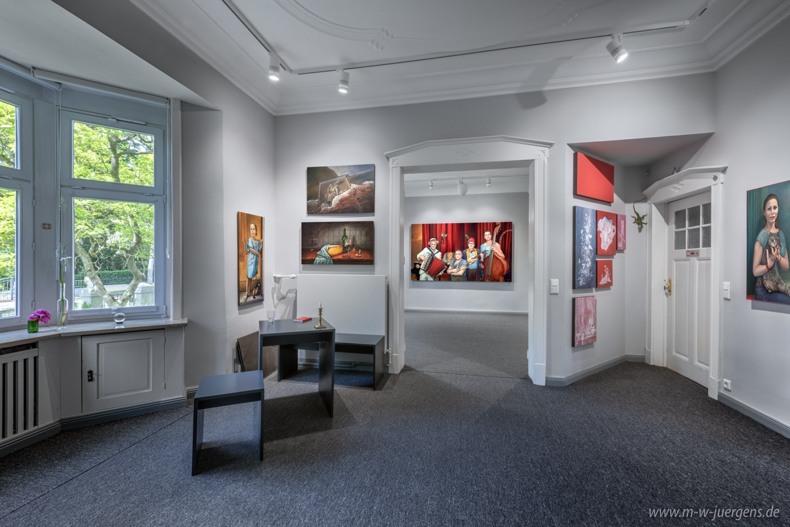 Wismar Museen Galerien, Ausstellungen Kunst Kultur, Realistische Malerei Manfred W. Jürgens, Maler Künstler