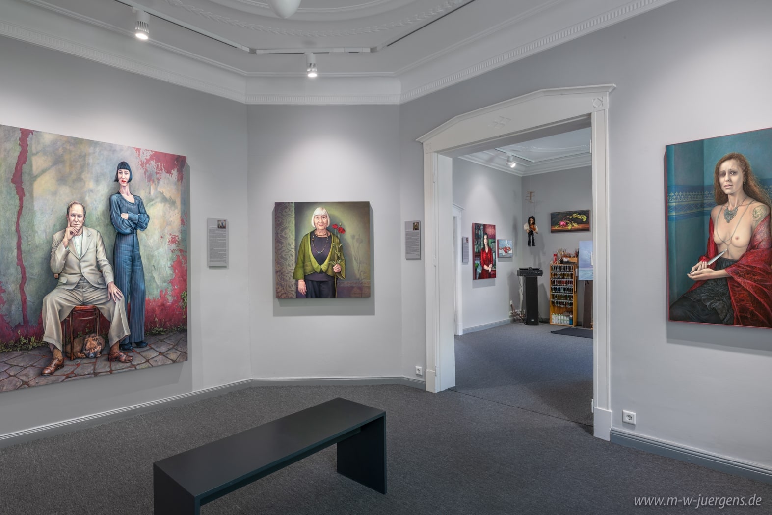Wismar Museen Galerien, Ausstellungen Kunst Kultur, Realistische Malerei Manfred W. Jürgens, Maler Künstler