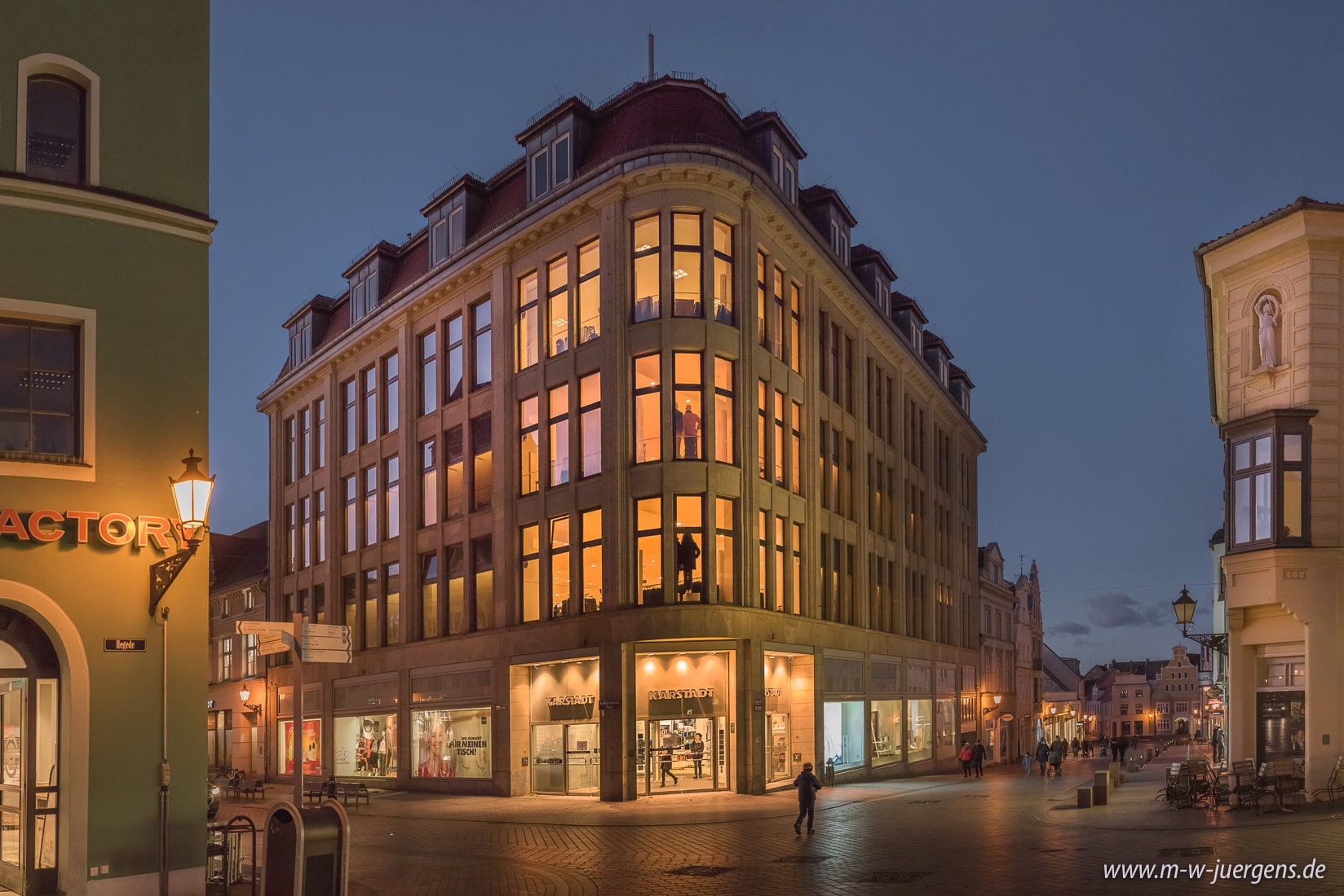 Johannes Busch Wismar, Stammhaus Rudolf Karstadt